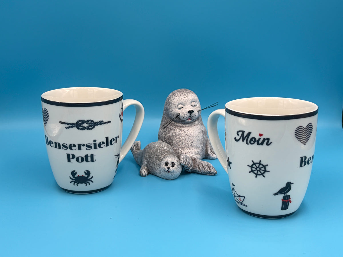 Pott „Moin aus Bensersiel“