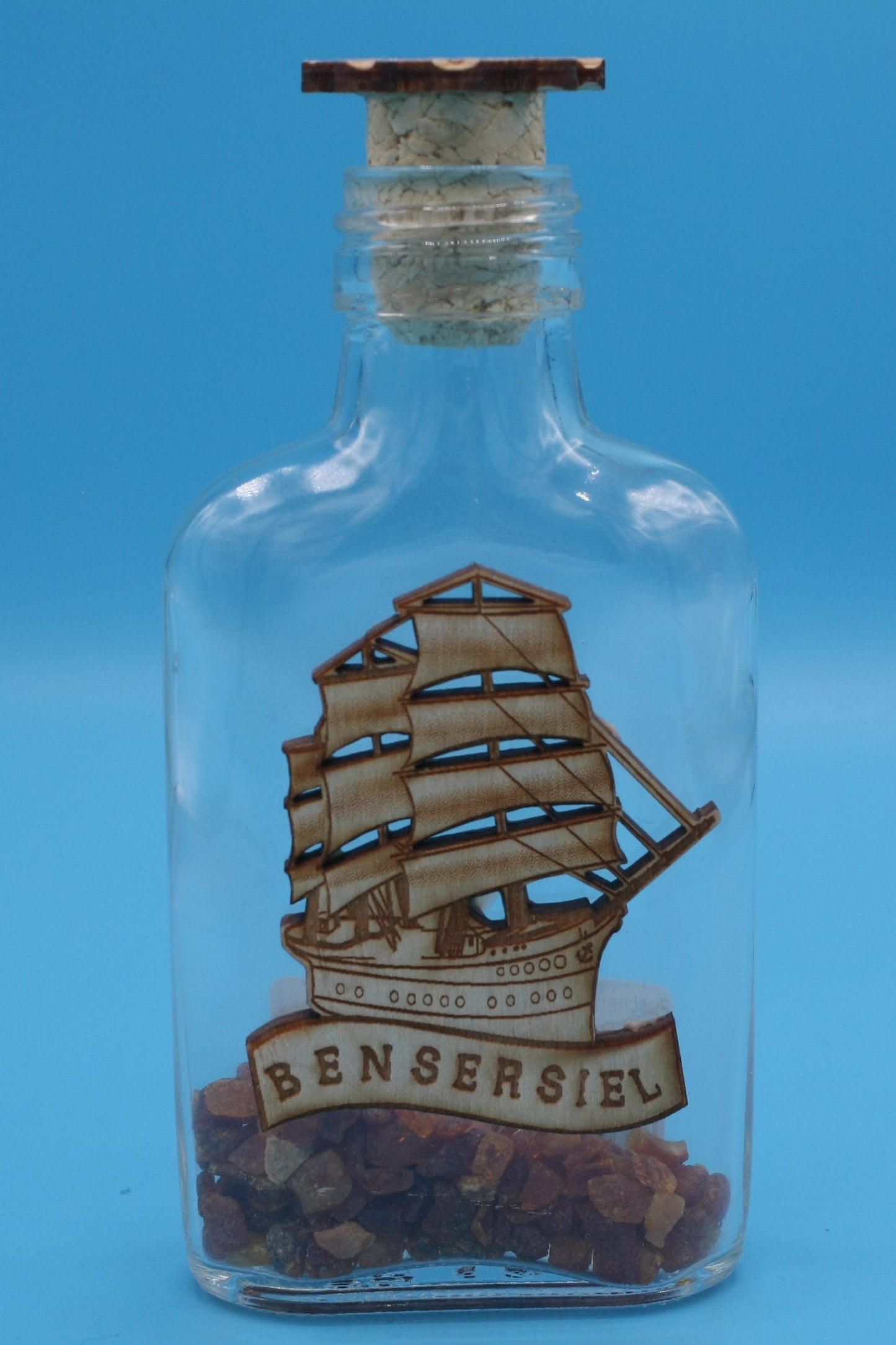 Bernsteinflasche "Bensersiel"