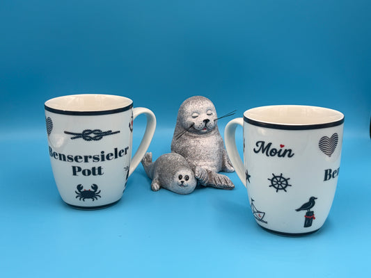 Pott  „Moin aus Bensersiel“